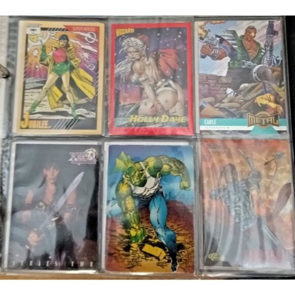 Marvel Comics X Men GI Joe Xena Promos singles Metal 18 Card Lot - Picture 4 of 5